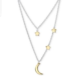 Sterling Moon & Stars necklace